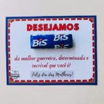 Cartão Lembrancinhas dia das Mulheres