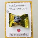 Cartão Lembrancinhas dia das Mulheres