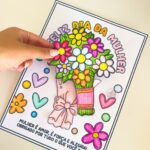 Cartão Buquê dia da  Mulher