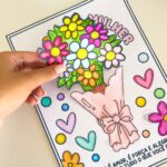 Cartão Buquê dia da  Mulher