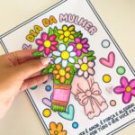 Cartão Buquê dia da  Mulher