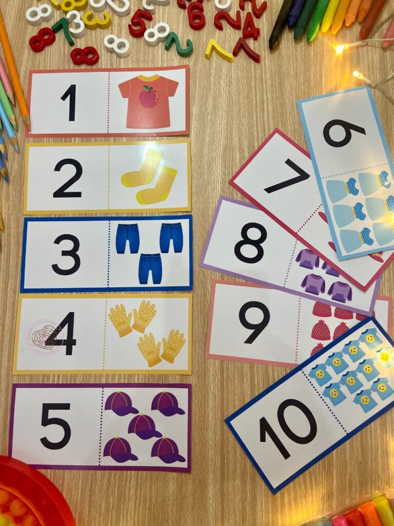 Quebra – Cabeça Numerais