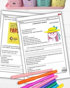 Caderno de Atividades Leitura e Interpretação de Textos (4° e 5° ano)