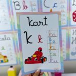 Alfabeto Silábico Cursivo de Parede